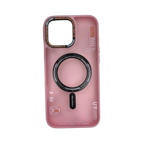 Dynamic MagSafe Back Case Ροζ (iPhone 16 Pro Max)