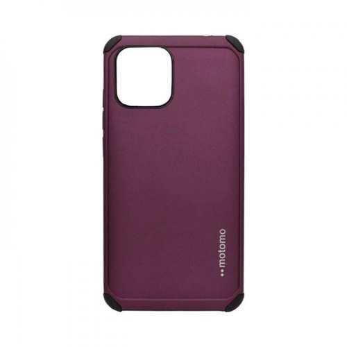 Motomo Tough Armor Back Cover Θήκη Πλαστική Ανθεκτική για iPhone 12 mini Μπορντό 