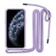 Back Cover Σιλικόνης με Λουράκι Λιλά (Galaxy A32 4G)