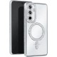 Luxury Magsafe Strass and Glitter Case Samsung Galaxy A17/A26  Silver