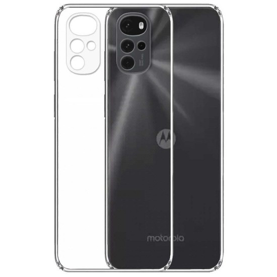 Back Cover Σιλικόνης Διάφανο (Motorola Moto G22) Back Cover Σιλικόνης Διάφανο (Motorola Moto G22)