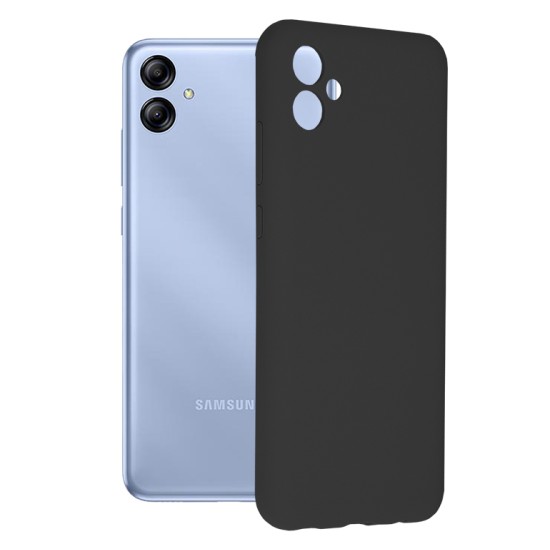 Back Cover Σιλικόνης Μαύρο (Samsung Galaxy A04e, M04, F04)