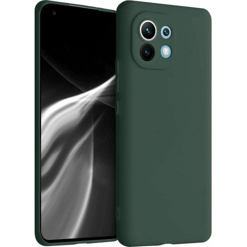 Back Cover Σιλικόνης Green (Xiaomi Mi 11)