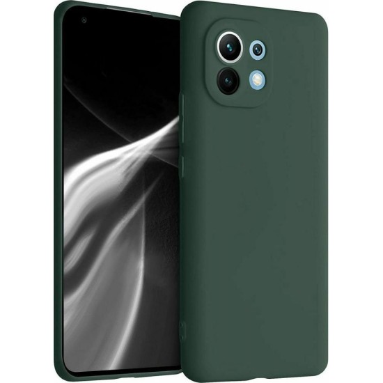 Back Cover Σιλικόνης Green (Xiaomi Mi 11)