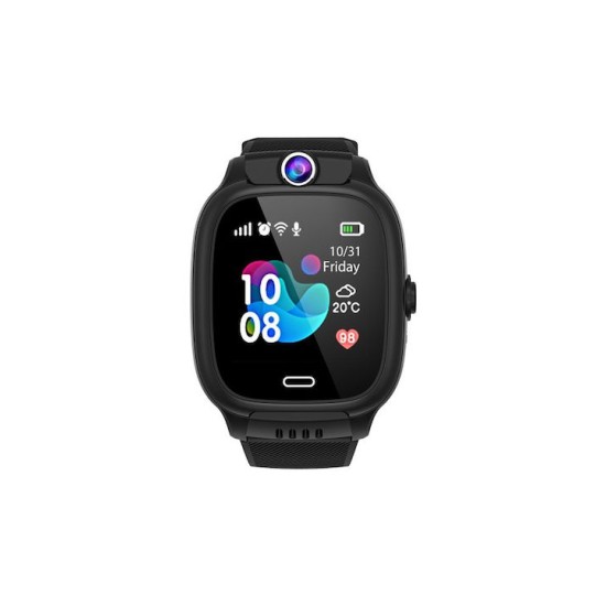 Y31 Παιδικό Smartwatch με GPS και Καουτσούκ/Πλαστικό Λουράκι Μαύρο 21727 Y31 Παιδικό Smartwatch με GPS και Καουτσούκ/Πλαστικό Λουράκι Μαύρο 21727