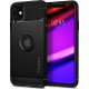 Spigen Rugged Armor Back Cover Σιλικόνης Matte Black (iPhone 11) Spigen Rugged Armor Back Cover Σιλικόνης Matte Black (iPhone 11)