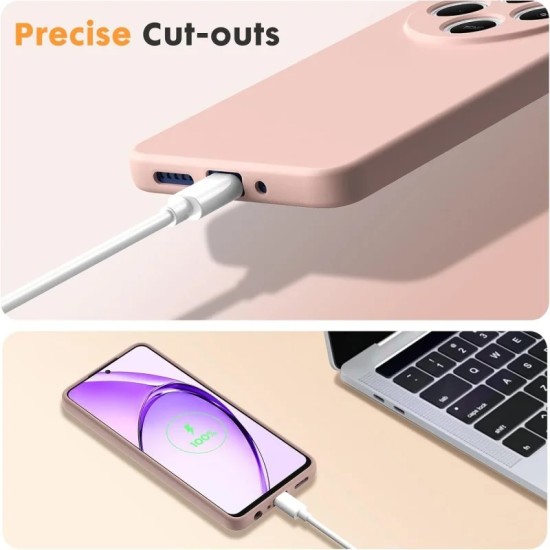  Back Cover Σιλικόνης Soft  2.0MM Touch Matte Σάπιο Μήλο Redmi 14C/ Poco C75