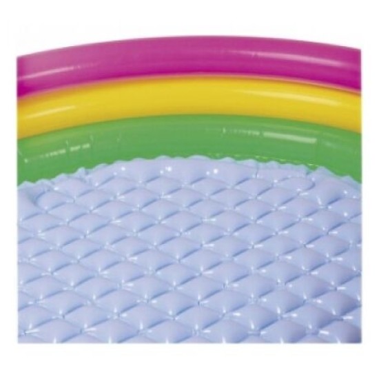 CE-EN71 non-tox colorful inflatable kids' swimming pool baby small pvc pool paddling pool 90cm x 23cm