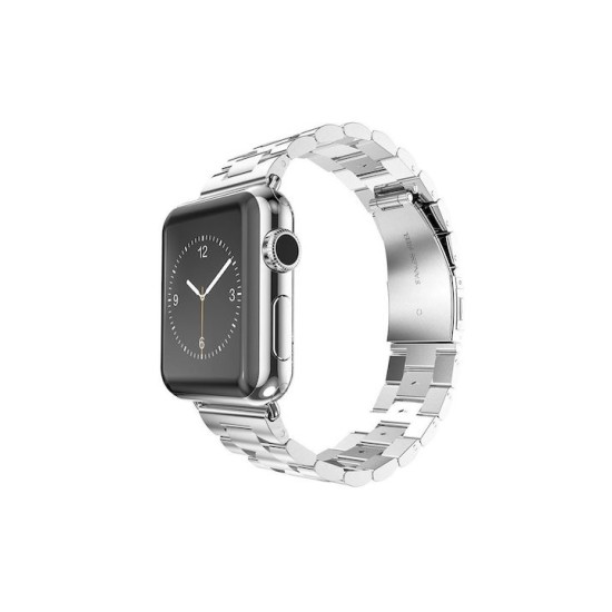 Λουράκι Μπρασελές Watchband for Apple Watch 1/2/3/4/5/6/7/8/9/SE/SE 2/Ultra/Ultra 2 (42/44/45/49mm) Μπλε