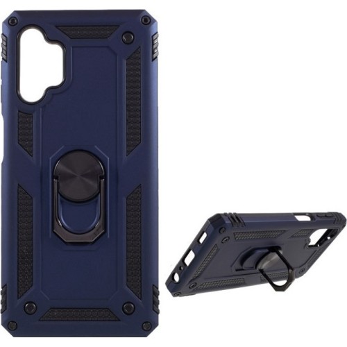 Samsung Galaxy A32 5G Hybrid Shockproof Armor Case 360 Degree Metal Rotating Ring Car Mount Holder Blue (oem) Samsung Galaxy A32 5G Hybrid Shockproof Armor Case 360 Degree Metal Rotating Ring Car Mount Holder Blue (oem)