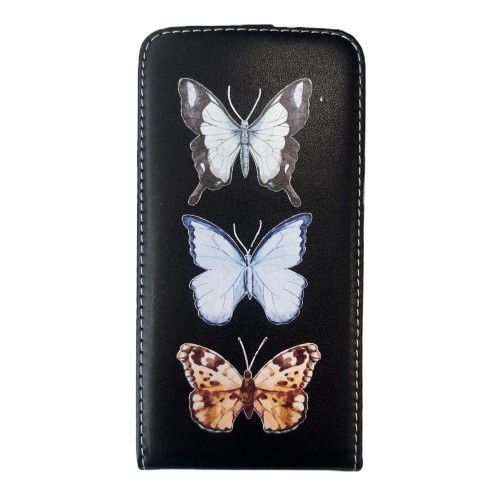 Book Case με Σχέδιο Butterflies (iPhone 6/6S/6G)