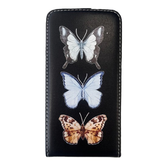 Book Case με Σχέδιο Butterflies (iPhone SE 2020/8/7)