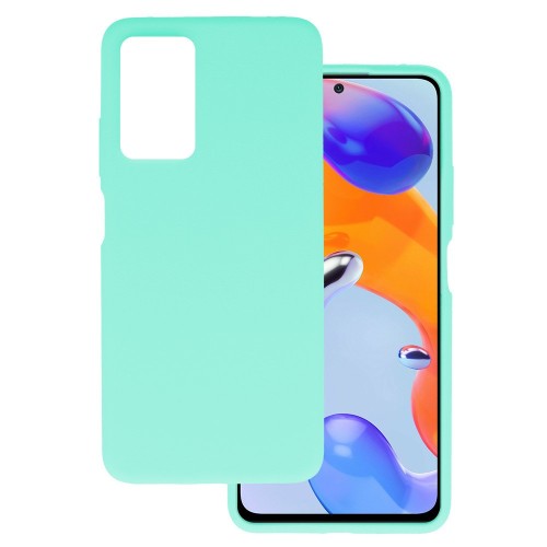 Back Cover Σιλικόνης Τιρκουάζ (Redmi Note 11 4G/ 11S)