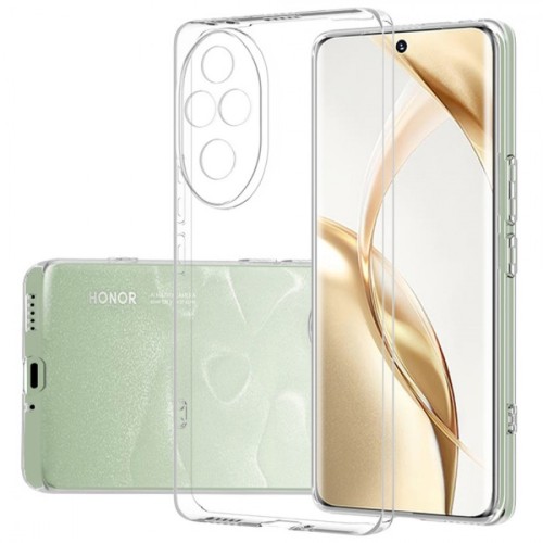 Θήκη Σιλικόνης Matte Διάφανο Back Cover (Honor 200 Pro 5G)