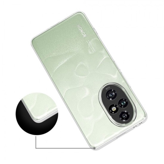 Θήκη Σιλικόνης Matte Διάφανο Back Cover (Honor 200 Pro 5G) Θήκη Σιλικόνης Matte Διάφανο Back Cover (Honor 200 Pro 5G)