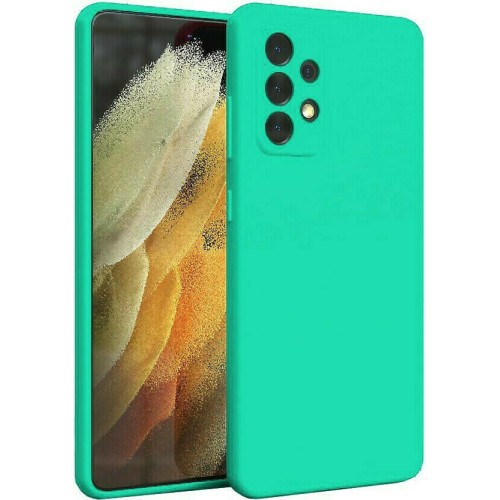 Samsung Silicone Case/ Θήκη σιλικόνης για Galaxy Α53 / A53 5G Τιρκουάζ Samsung Silicone Case/ Θήκη σιλικόνης για Galaxy Α53 / A53 5G Τιρκουάζ