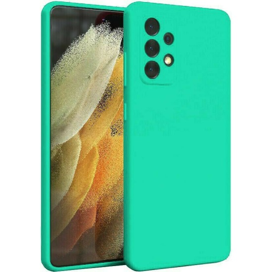 Samsung Silicone Case/ Θήκη σιλικόνης για Galaxy Α53 / A53 5G Τιρκουάζ Samsung Silicone Case/ Θήκη σιλικόνης για Galaxy Α53 / A53 5G Τιρκουάζ