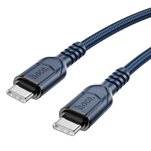 HOCO cable Type C to Type C PD 60W VICTORY X59 2m blue