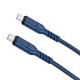 HOCO cable Type C to Type C PD 60W VICTORY X59 2m blue