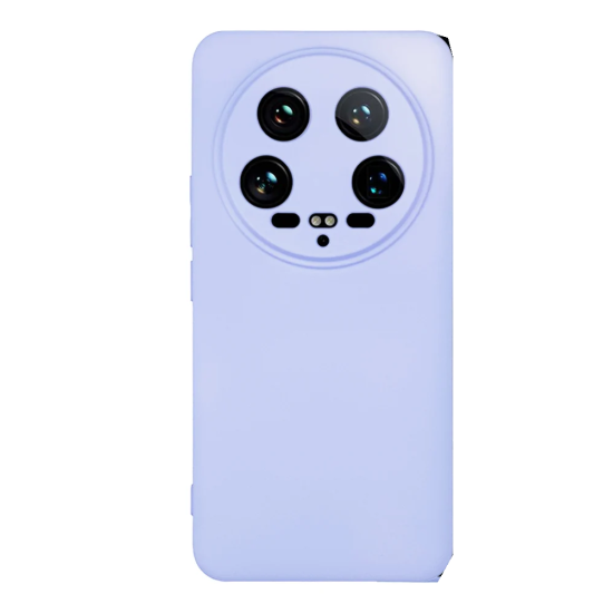  Back Cover Σιλικόνης Matte Λιλά Xiaomi 14 Ultra 5G