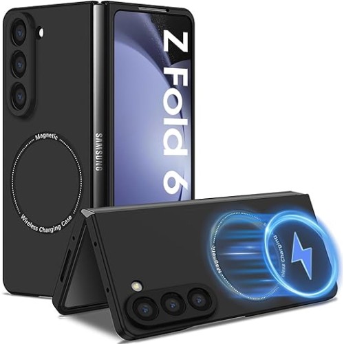 Case Shockproof Protective Cover With MagSafe for Samsung Galaxy Z Fold 5 - Μαύρο