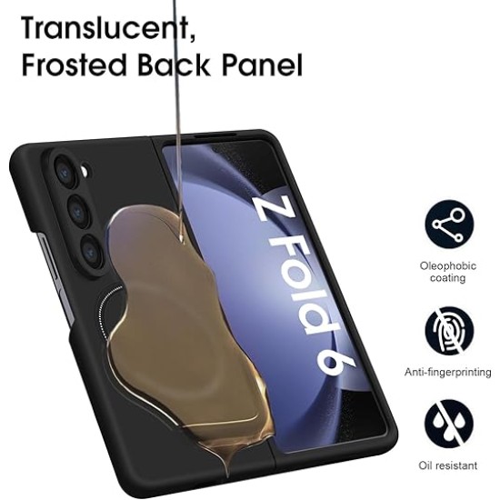 Case Shockproof Protective Cover With MagSafe for Samsung Galaxy Z Fold 5 - Μαύρο