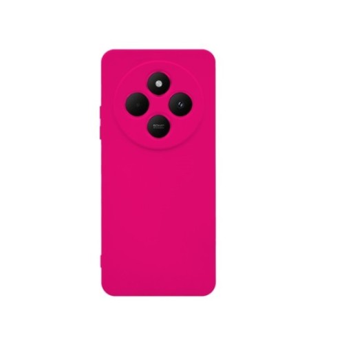  Back Cover Σιλικόνης Soft  2.0MM Touch Matte Φούξια Redmi 14C/ Poco C75
