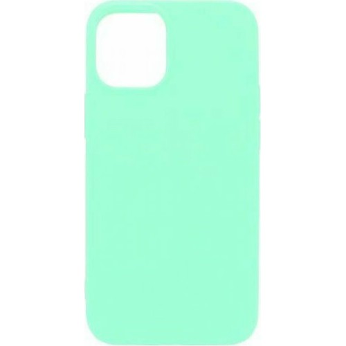Back Cover Σιλικόνης Φυστικί (iPhone 13 Mini)