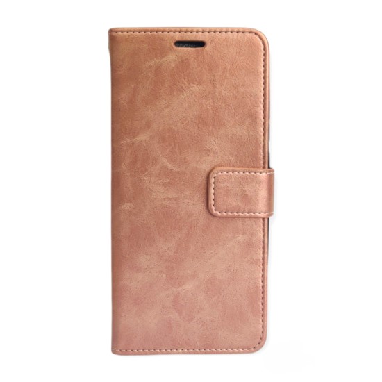 Θήκη Book για Xiaomi Poco X3 / Poco X3 NFC / Poco X3 Pro - ΡΟΖ-ΧΡΥΣΗ 