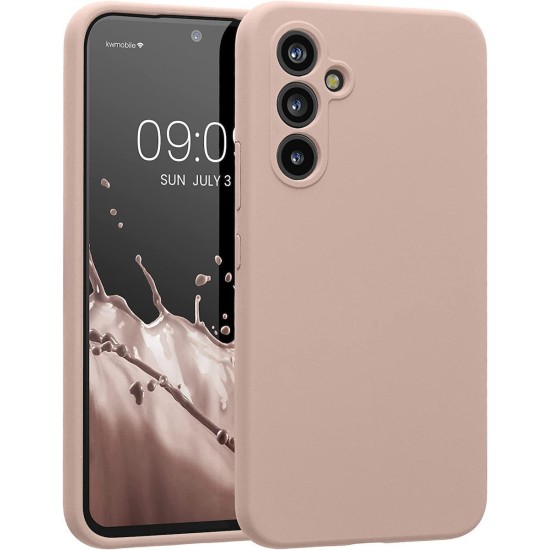 OEM Θήκη Σιλικόνης Soft Touch 2mm Back Cover Για SAMSUNG GALAXY A14 5G - Χρυσό