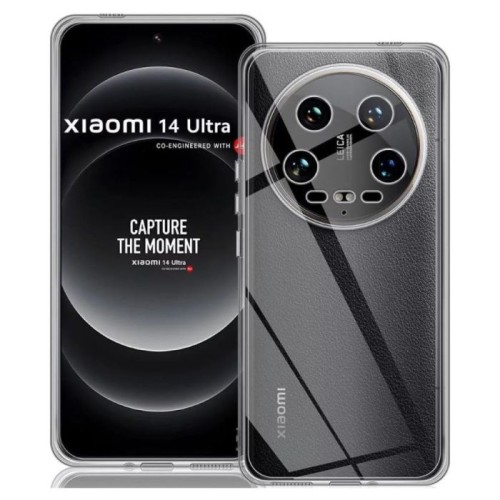  Back Cover Σιλικόνης Matte Διαφανο Xiaomi 14 Ultra 5G