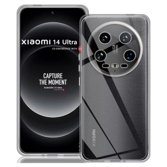 Back Cover Σιλικόνης Matte Διαφανο Xiaomi 14 Ultra 5G Back Cover Σιλικόνης Matte Διαφανο Xiaomi 14 Ultra 5G