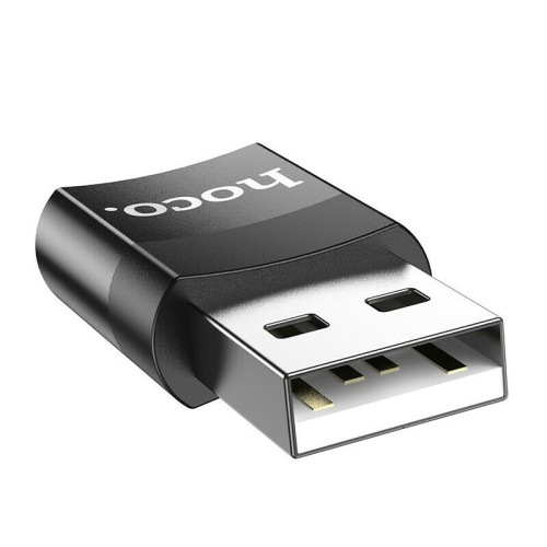 HOCO UA17 USB MALE TO TYPE-C FEMALE CONVERTER HOCO UA17 USB MALE TO TYPE-C FEMALE CONVERTER