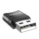 HOCO UA17 USB MALE TO TYPE-C FEMALE CONVERTER HOCO UA17 USB MALE TO TYPE-C FEMALE CONVERTER