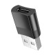 HOCO UA17 USB MALE TO TYPE-C FEMALE CONVERTER HOCO UA17 USB MALE TO TYPE-C FEMALE CONVERTER