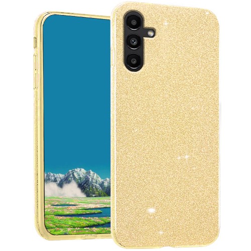 Liquid Glitter Silicone Case Χρυσό - Samsung Galaxy A34 Liquid Glitter Silicone Case Χρυσό - Samsung Galaxy A34