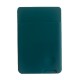 Back stick silicone card bag Σκούρο Πράσινο Αυτοκόλλητη Θήκη για Πιστωτικές