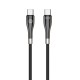 Forever Sleek Cable USB-C / USB-C 1.0 m / 100W (GSM171010)