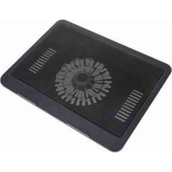 N191 Cooling Pad για Laptop έως 17" με 1 Ανεμιστήρα και Φωτισμό