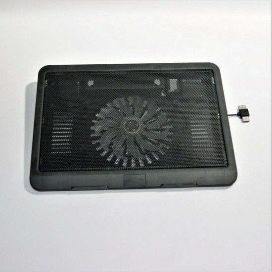 N191 Cooling Pad για Laptop έως 17" με 1 Ανεμιστήρα και Φωτισμό