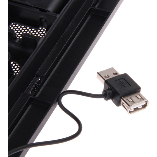 N191 Cooling Pad για Laptop έως 17" με 1 Ανεμιστήρα και Φωτισμό