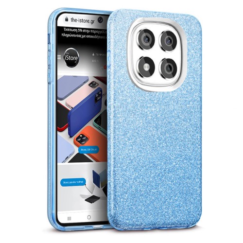 Glitter Back Cover Πλαστικό Ανθεκτικό Γαλάζιο (Redmi Note 14 Pro/ Pro Plus 5G/ Poco X7) Glitter Back Cover Πλαστικό Ανθεκτικό Γαλάζιο (Redmi Note 14 Pro/ Pro Plus 5G/ Poco X7)